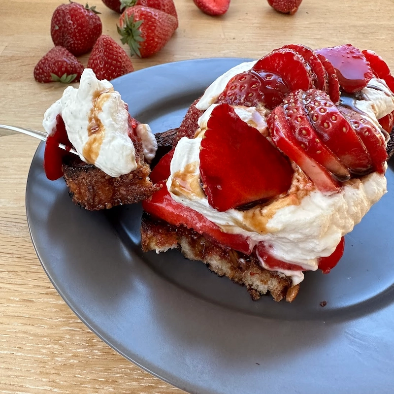 Jordbærmad Med Balsamico