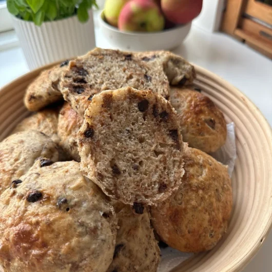 Rugbrøds Chokoladeboller