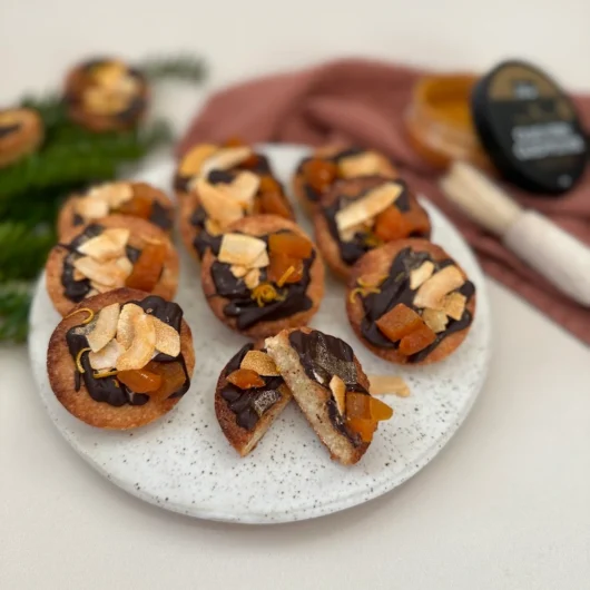 Appelsin/Kokos Kransekage-konfekt