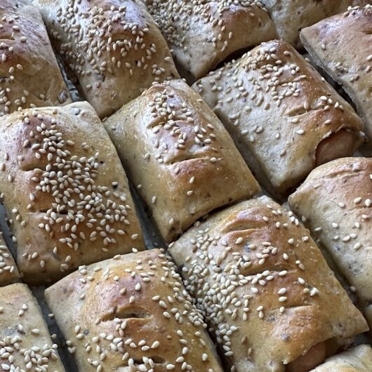 Mini Pølsehorn med Rugbrød